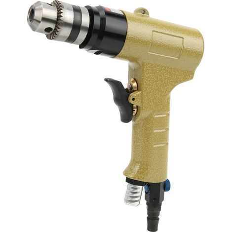 Perceuse pneumatique pistolet type pistolet, machine de perçage industrielle pour bois, rotation horaire/antihoraire, 3/8" (10 mm), KP-550N
