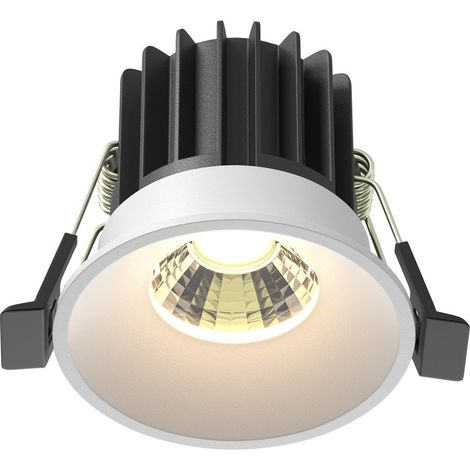 Maytoni Round Faretto da incasso bianco 3000K 450lm (1/2)