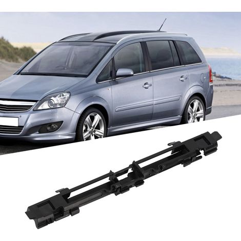 Garnitures de protection de toit pour barres de coffre, Moulure rabat, Compatible Opel Vauxhall Astra H MK5, Lot de 4 pièces, Noir (1/5)
