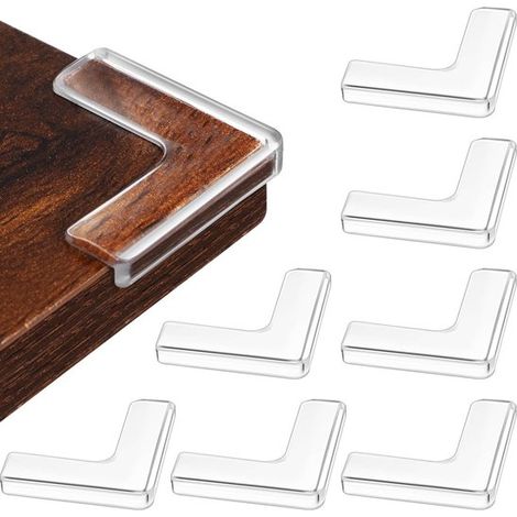 Dailygoods - Protectores de esquinas para bebés, 8 unidades (1/5)