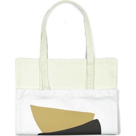 Sac Tote - Sac Shopping En Coton - 34x40 Cm - Anses Longues - Lavable En Machine - Réutilisable - 1 Pièce (1/4)