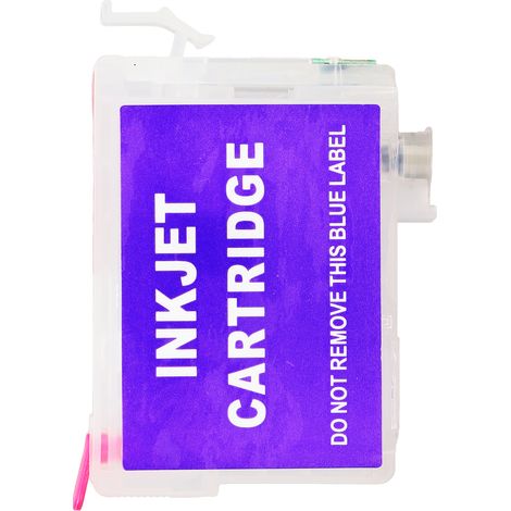 Cartouche d'encre unique compatible EPSON XP-200, XP-300, XP-400, WF-2520, WF-2530, WF-2540, lot de 4 couleurs (zone Amériques), rouge (T2003) (1/5)