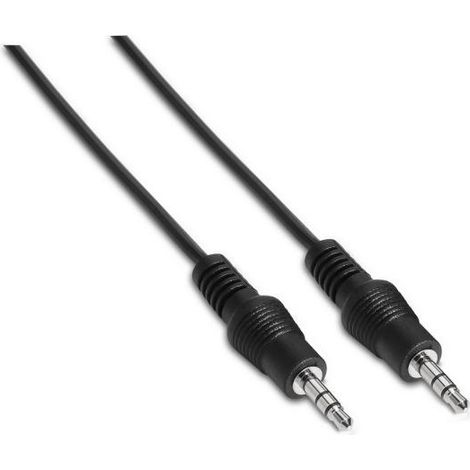 AISENS A128-0142 - Cavo audio stereo (jack da 3,5, 1,5 m) Nero