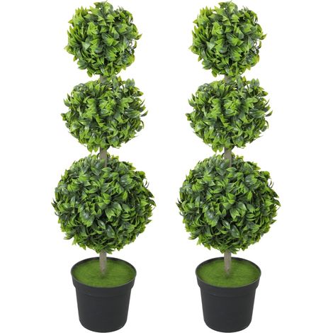 Plantes artificielles en pot feuilles plastique terreau floqué vert