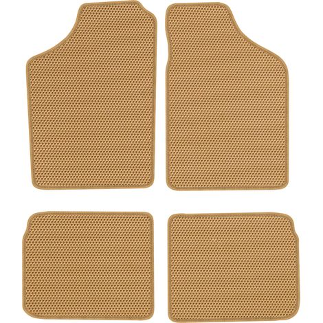 Volkswagen Polo II dal 1988 al 1994. Tappetini dedicati - EVA A NIDO D'APE BEIGE (1/5)
