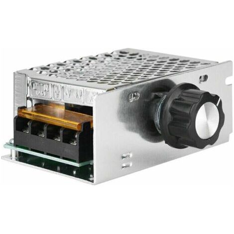 Variateur pour Moteur 220V, Régulateur de Tension AC 4000W, Variateur de Tension 220V, Variateur de Vitesse pour Moteur, Régulateur de Vitesse pour Moteur électrique Variateur