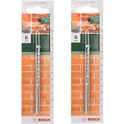 Bosch Steinbohrer nach ISO 5468 D= 6,0 mm L= 100 mm - 2609255426 (1/3)