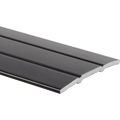 Karat – Seuil de porte en aluminium autocollant 100 cm – Largeur 38 mm – Pour transition entre revêtements de sol – Montage facile