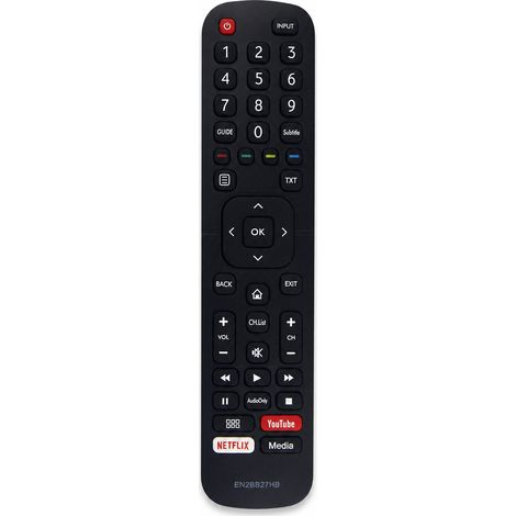 Télécommande TV Compatible avec Hisense EN2BB27HB (1/5)