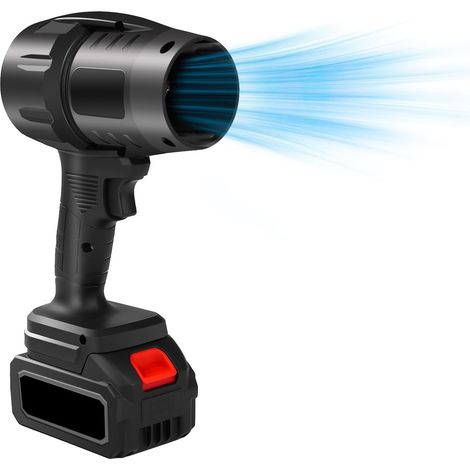 Turbo Fan Jet Blower, Souffleur à Jet Turbo, Mini Souffleur à Feuilles 28 000 TR/Min Vitesse réglable en continu Eau soufflante Portable pour PC, Voiture, canapé, extérieur (1/5)