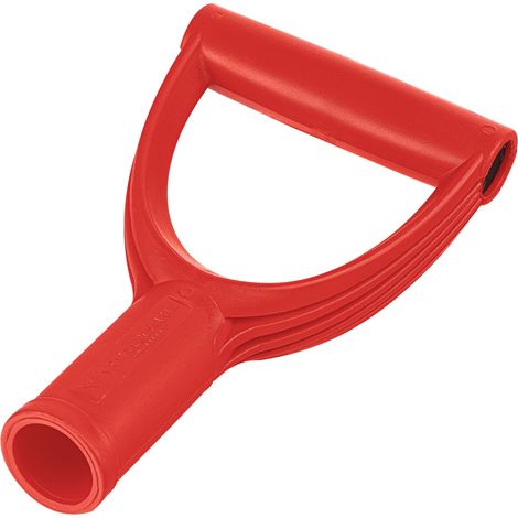 Poignée en plastique rouge de qualité « DP » 210 mm