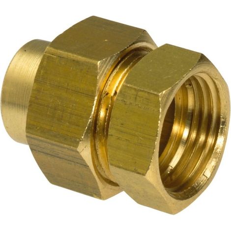 Union droit à souder 340GCU femelle à souder Ø20 - femelle à visser 3/4" - THERMADOR 340GC2020
