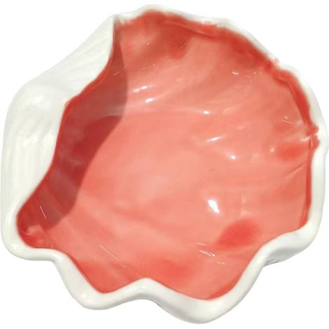Plat à bijoux en céramique en forme d'étoile de mer - Plateau à bijoux décoratif sur le thème de l'océan pour bagues, boucles d'oreilles, colliers, bracelets, montres, clés, bougeoirs (1/5)