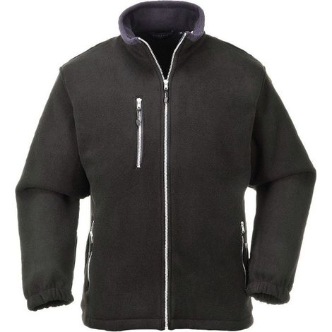 Blouson polaire Portwest City 440g Noir S. (1/2)