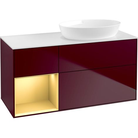 Villeroy & Boch FA41HFHB Meuble sous-lavabo Finion FA4 (1/2)