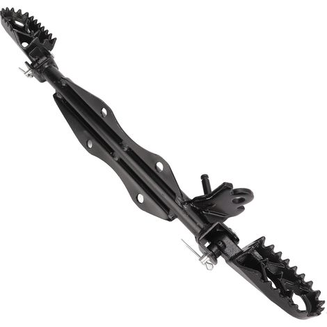 Repose-pieds moto avec kit de fixation pour CRF50, XR50, XRF70, CRF70 Pit Dirt, Trail et Motocross (1/5)