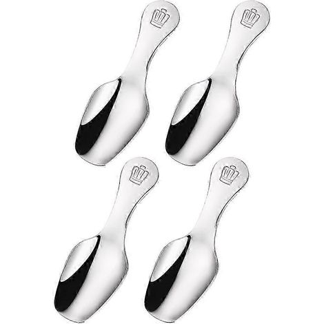 Lot de 4 cuillères à soupe en acier inoxydable, cuillères à mélanger pour soupes et desserts, cuillères de cuisine, couverts, thé glacé MHX (1/3)