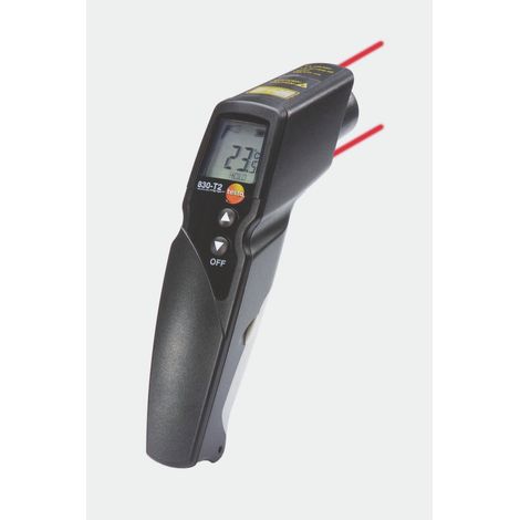 Testo 830-T2 - Thermometre infrarouge, a visee laser, optique 12:1
