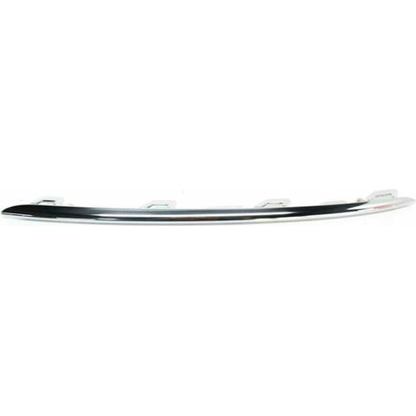 One silver ABS front fog light trim strip, chrome grille trim strip, upper right corner 2228853801 (1/5)