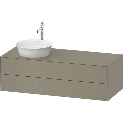 Duravit White Tulip, meuble sous-lavabo suspendu, largeur 1300 x (1/2)