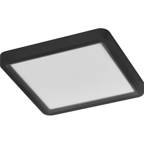Plafonnier LED, 20W, 3000K blanc chaud, 245x245mm (1/5)