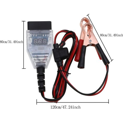 Maintien de Tension OBD pour Changement de Batterie – Mémorisation des Données, Prévention de la Perte de Mémoire lors du Changement de Batterie (1/5)