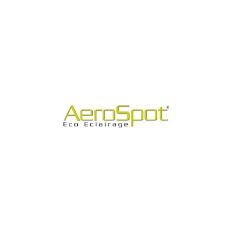 SPOT ENCASTRE JUPITER DAL LED 4,6W SLI 3K NOIR AEROSPOT 241506