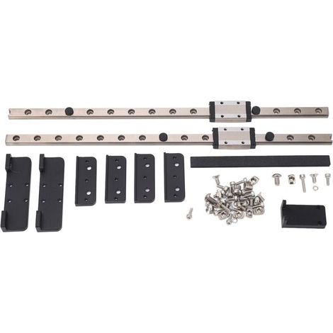 SJLERST Rail de guidage des axes Y avec bloc coulissant pour imprimante 3D, rail de mouvement linéaire pour Neptune 3 Pro 4 pour Ender 3 Pro V2 S1 S1 Pro (1/5)