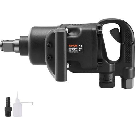Druckluft-Schlagschrauber Max. Lösemoment 3701Nm Vierkant 2,54 cm Max Betriebsdruck 8,3bar Leerlaufdrehzahl 6000U/min Druckluftschrauber (1/5)