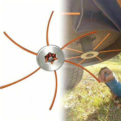 Tête de coupe à fil d’acier résistant, pièce de rechange universelle pour débroussailleuse thermique et électrique (1/5)