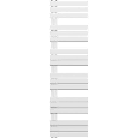 Handtuchheizkörper Badheizkörper Paneel Anschluss linksseitig rechtsseitig weiß 1800x500 890W Handtuchheizkörper Badheizkörper Paneel Anschluss linksseitig rechtsseitig weiß 1800x500 890W (1/3)