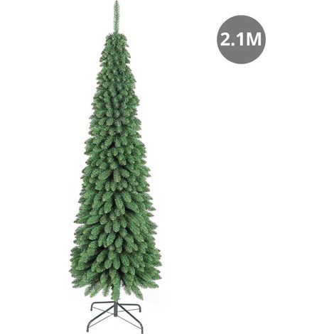 Künstlicher Bleistift-Weihnachtsbaum von Bousso, 2,1 m, 750 Zweige (1/2)