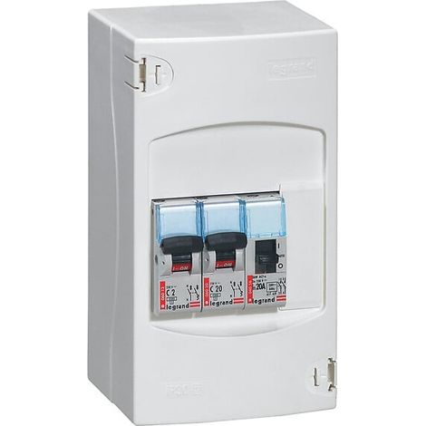 Tableau commande automatique pré-équipé chauffe-eau - Blanc - 4,6kW