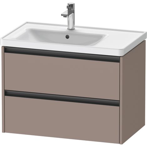 Duravit Ketho.2 meuble sous-lavabo, 784x549x455mm, pour vasque