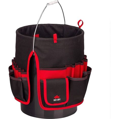 Sac à Outils de Seau Multi-usages Poches Jardin Kit de Rangement pour Outil de Seau Étanche Porte-Outil Résistant à l'eau Pack Porte-Sac à Rouler pour Organisateur (1/4)