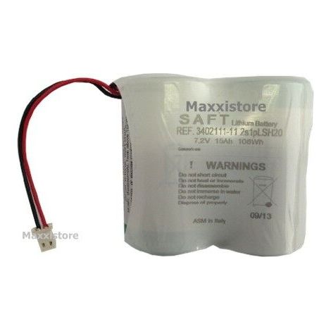 Saft pacco batteria litio 7,2V 13Ah compatibile TEKNOX PI03HP - 2LSH20