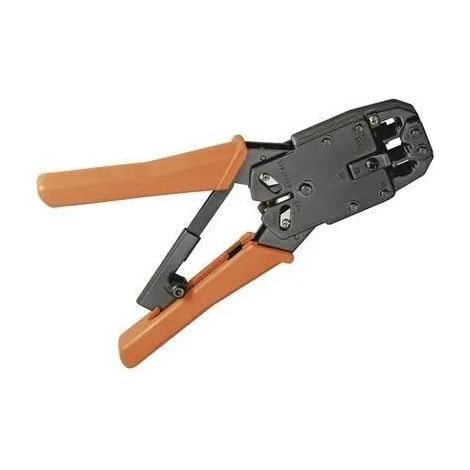 Goobay 77267 Tenaza de engaste ergonómica naranja