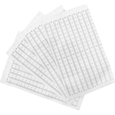 Règle auto-adhésive pour la menuiserie, 60 unités, ruban de (1/5)