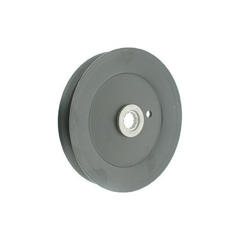 Polea simple de piñón adaptable MTD con agujero de 12 dientes para serie 600 - H: 25,4 mm, ø: exterior 146 mm. Reemplaza origen: