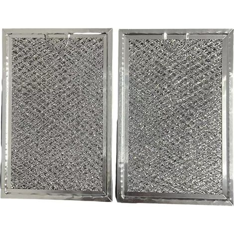 Filtre à graisse pour four à micro-ondes GE JNM7196SK6SS (lot de 2, filtre en aluminium haute efficacité, accessoire de cuisine de rechange)