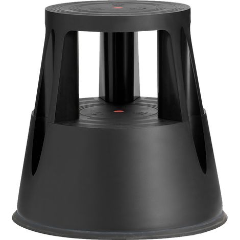Tabouret marche pied - Noir - Mobile