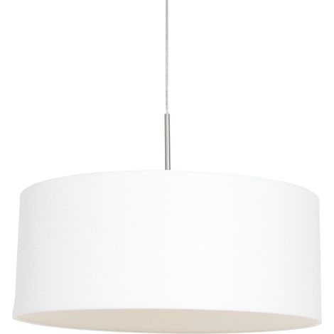 Steinhauer - lámpara colgante - Sparkled Light - blanco - lino