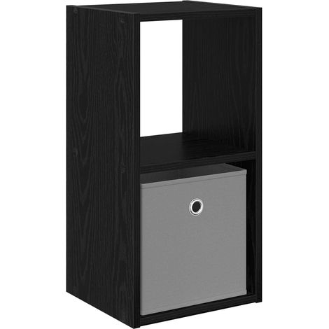 Maison Exclusive - Nachttisch Schwarz Eichen-Optik 30,5 x 27 x 59