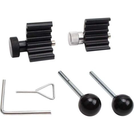 Kit de réglage du moteur Diesel, vanne de verrouillage du vilebrequin de distribution, outil de fixation du vilebrequin du moteur, compatible avec Audi et Volkswagen