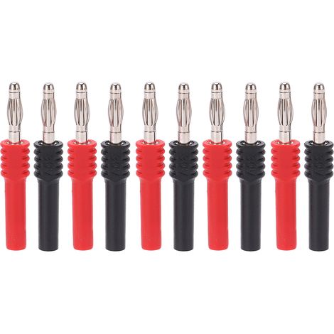 5Set J.20025 Adaptateur de connecteur banane mâle 4 mm vers femelle 2 mm pour usage industriel (1/5)