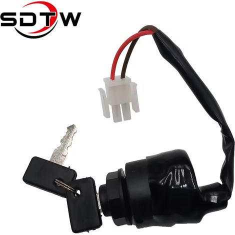 Contacteur clé JN8-82510-09 pour golfette Yamaha G11, G16, G21 (1/5)