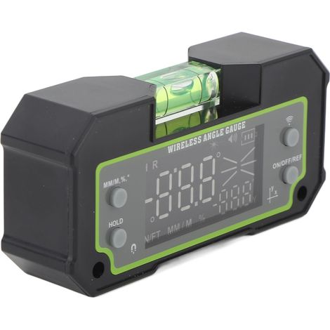 Zweiachsiger digitaler Neigungsmesser mit magnetischer Adsorption, LCD-Bildschirm und Bluetooth. (1/5)