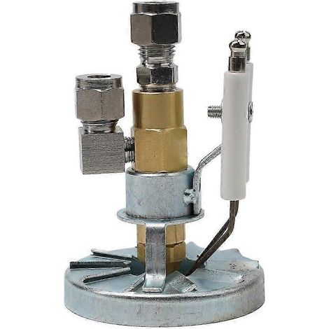 Buse de siphon en acier inoxydable, compatible avec les brûleurs à huile usée atomiseur d'air de siphon en laiton buse de brûleur à huile (0,5 mm) jxhy (1/5)
