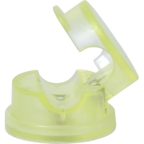Set di 10 organizer magnetici per cavi, dimensioni 22 x 22 x 15 mm, adatti a cavi fino a 7,5 mm. Supporto girevole, base di montaggio e hub per cavi di ricarica. Clip per cavi. (1/5)