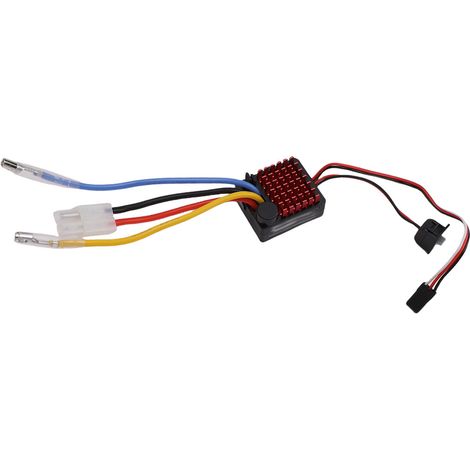 Variateur de vitesse à collecteur 60A étanche pour RC auto bateau 3A BEC compatible moteurs 540 550 750